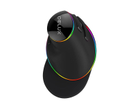 Delux Mysz pionowa M618Plus RGB - 1045654 - zdjęcie 4